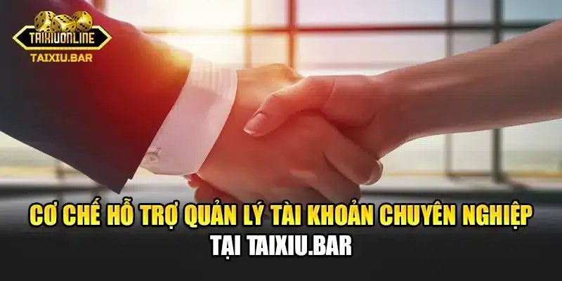 Cơ chế hỗ trợ quản lý tài khoản chuyên nghiệp tại Tài xỉu
