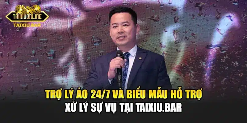 CEO Hoàng Anh đã phát triển trợ lý ảo 24/7 và biểu mẫu hỗ trợ xử lý sự vụ tại taixiu.bar