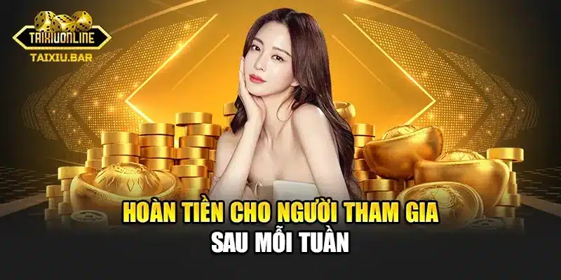 Hoàn tiền cho người tham gia sau mỗi tuần
